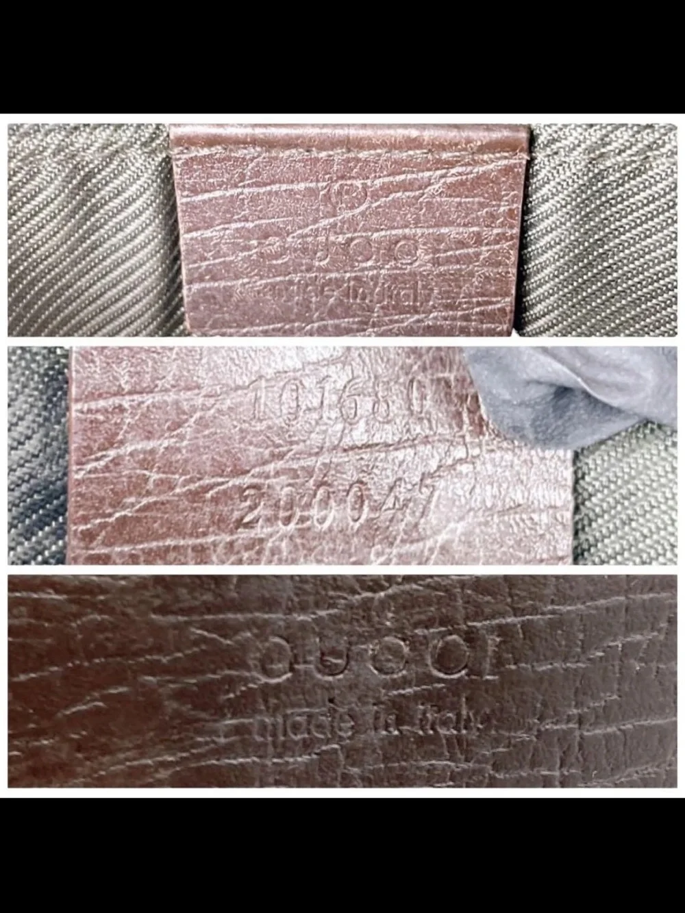 Gucci Brown GG Supreme Canvas Crossbody Bag